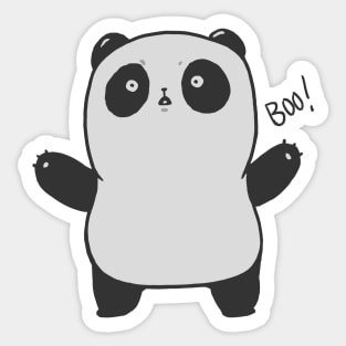 Panda Boo! Sticker